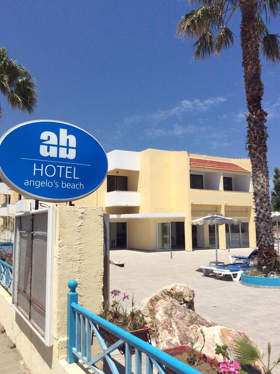 Angelos Beach Hotel Faliráki Kültér fotó