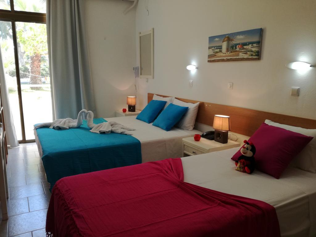 Angelos Beach Hotel Faliráki Kültér fotó