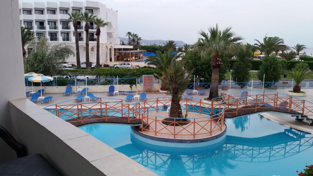 Angelos Beach Hotel Faliráki Kültér fotó