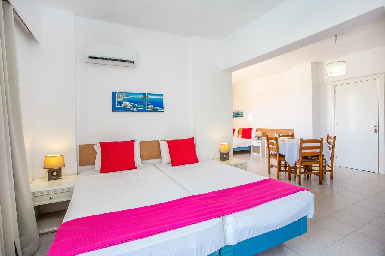 Angelos Beach Hotel Faliráki Kültér fotó