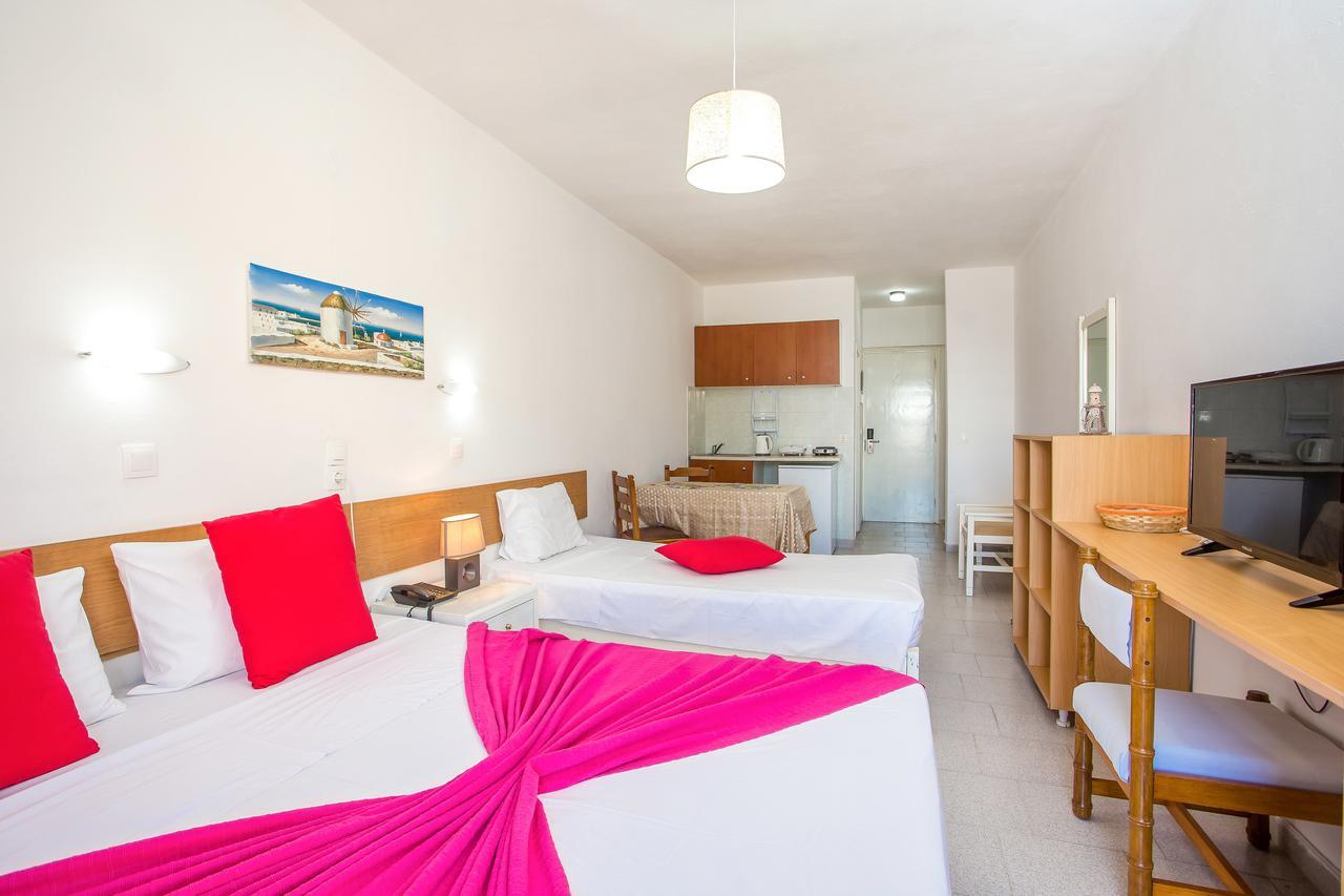 Angelos Beach Hotel Faliráki Kültér fotó