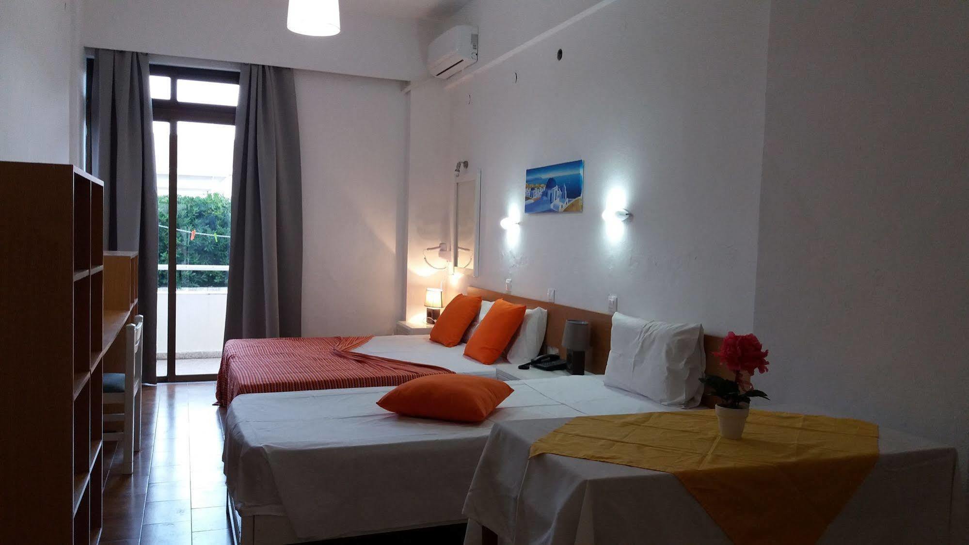 Angelos Beach Hotel Faliráki Kültér fotó