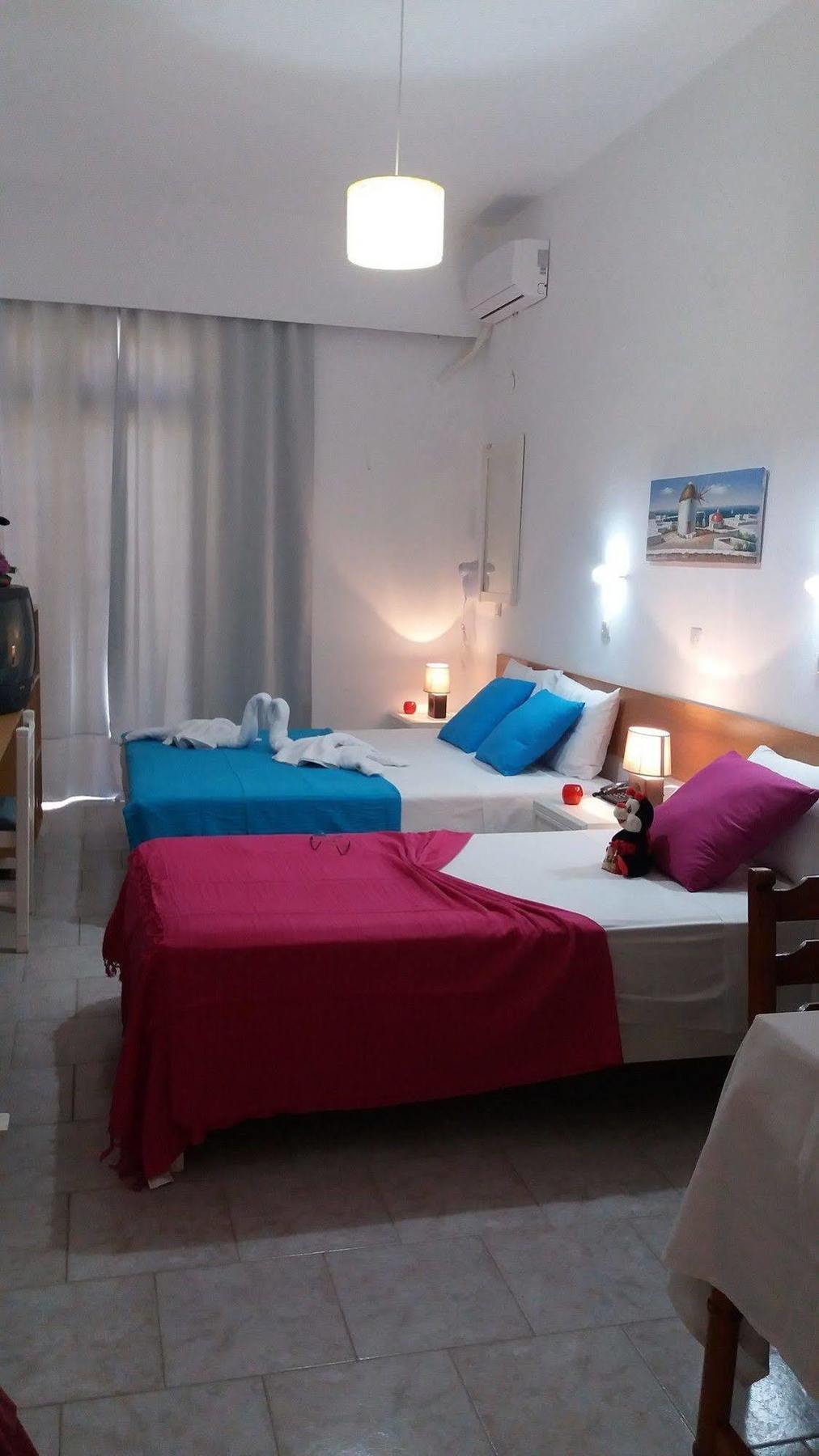 Angelos Beach Hotel Faliráki Kültér fotó