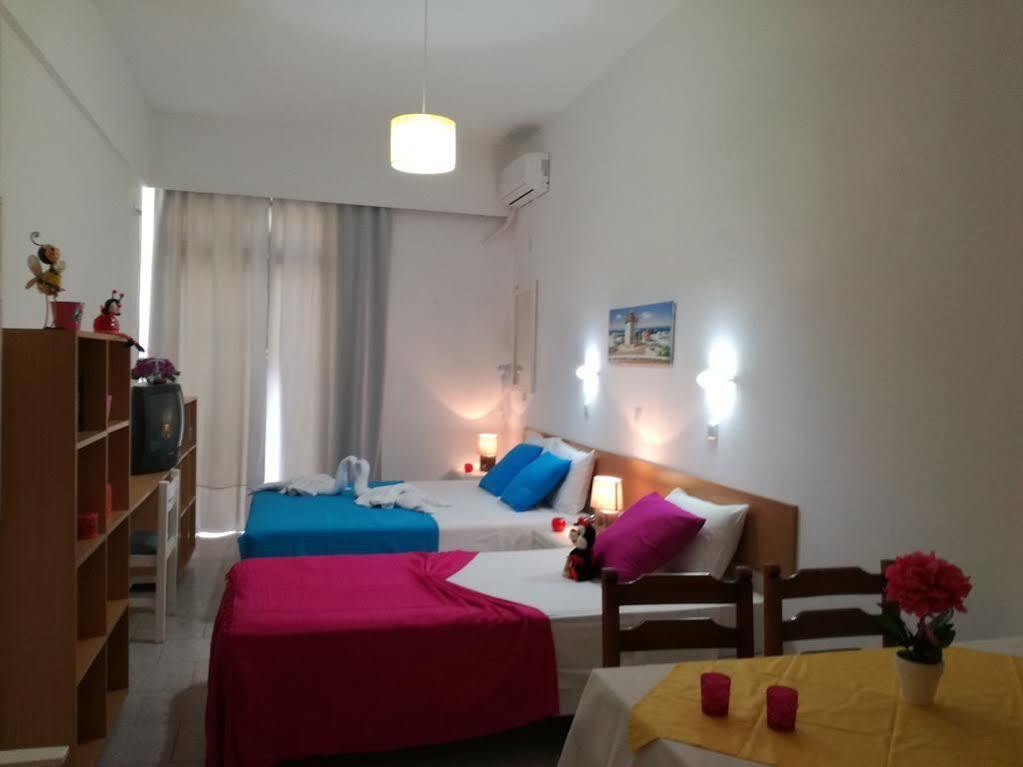 Angelos Beach Hotel Faliráki Kültér fotó