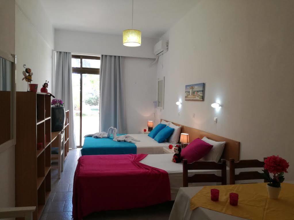 Angelos Beach Hotel Faliráki Kültér fotó
